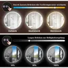 Demonstration of light color temperature and brightness adjustment for a bathroom mirror. Produktbild-Vorschau