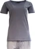 AnnAmax Damen Pyjama Blau XL Produktbild-Vorschau 1