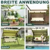 NAIZY Hollywoodschaukel 3 Sitzer,Gartenchaukel mit Produktbild-Vorschau 7