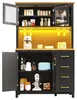 Szafka kuchenna Buffet 105,5 x 40 x 180 cm – kredens w Podgląd zdjęcia produktu 8