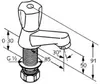 Kludi WT-Standventil 1/2" Kaltwasser Griff Terralux Metall, Produktbild-Vorschau 2