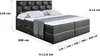 ALTDECOR Boxspringbett mit H4 Matratze und Topper - 200 x Produktbild-Vorschau 6