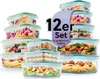 GOURMETmaxx Glas-Frischhaltedosen Klick-it 12er Set für Produktbild-Vorschau 1