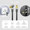 deleyCON 3,0m 4K TV Antennenkabel Winkel - IEC Koaxialkabel Produktbild-Vorschau 6