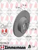 2 Zimmermann Bremsscheiben 296mm vorne für BMW E39 + Produktbild-Vorschau 9