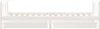 vidaXL Lit d'enfant avec tiroirs blanc 90x200 cm pin massif Voir les images du produit 6