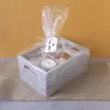 Creative Deco šedá dřevěná bedna košík na ovoce | Náhled obrázku produktu 5