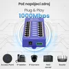 Extralink 8portový Gigabit PoE injektor, 8× 1000 Mb/s RJ45, Náhled obrázku produktu 3