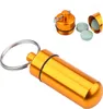 9 stücke Wasserdichte Mini Aluminium Pille Box Fall Produktbild-Vorschau 2