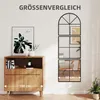 HOMCOM Wandspiegel dreiteilig, bogenförmiger Spiegel mit Produktbild-Vorschau 7