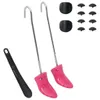 Vidaxl-Schuhspanner mit Schuhdorn EU 34-40 Plastikrosa Voir les images du produit 2