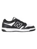 New Balance Herren Schwarz-Weiß Sneaker Echtleder Produktbild-Vorschau 1
