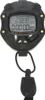 A black Casio stopwatch is shown against a white background. Podgląd zdjęcia produktu
