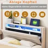 okwish Polsterbett Doppelbett 140 x 200 cm mit Produktbild-Vorschau 8