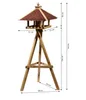 Dehner Natura Wildvogel-Futterhaus Brixen, inkl. Ständer Produktbild-Vorschau 3