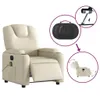 Best Möbel Massagesessel Elektrisch Creme Kunstleder Design Produktbild-Vorschau 6