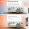 Comparison of convection heating and infrared heating with diagrams and text. Produktbild-Vorschau