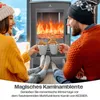 KESSER® Caminetto elettrico con ampia finestra panoramica, Anteprima dell’immagine prodotto 4