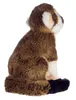 A plush toy monkey sitting on a white background. Produktbild-Vorschau