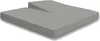 Split Topper Spannbettlaken grau 180x200 - 200x200 cm Heavy Produktbild-Vorschau 1