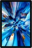 A black tablet with a colorful, abstract wallpaper displayed on its screen. Voir les images du produit