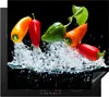 KitchenYeah® Kryt varnej dosky paprika - čierna - zelenina Náhľad obrázku produktu 1