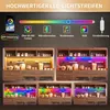 Buffet moderne Flieks avec éclairage LED et application, Voir les images du produit 4