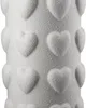 Gilde Vase, "Herzlich", Keramik, weiß, VE 2, H. 25 cm, D. Voir les images du produit 5