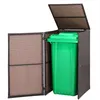 CASARIA® Mülltonnenbox Mülltonnenhaus für 1x Tonne 120 / Produktbild-Vorschau 9