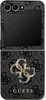 A product image showing a phone case with a repeating Guess logo pattern and a large Guess logo in the center. Produktbild-Vorschau