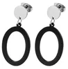 Akzent Ohrstecker mit ovalen Elementen, Edelstahl Produktbild-Vorschau 2