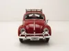 Motormax 79559R VW Käfer mit Dachgepäckträger 1966 rot 1:24 Produktbild-Vorschau 6