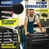 MASKO® Werkstattwagen inkl. Koffer - 9 Fächer Abschließbar Produktbild-Vorschau 5