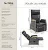 Fauteuil en rotin Pescara avec structure en aluminium, Voir les images du produit 6