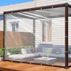 Abdeckplane Wasserdicht Transparente Plane mit Ösen 2x5m Produktbild-Vorschau 1