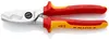 Knipex 95 16 200, Ručná rezačka káblov, Červená, Žltá, Náhľad obrázku produktu 5
