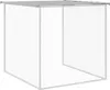 vidaXL Hühnerkäfig mit Dach Hellgrau 403x98x90 cm Produktbild-Vorschau 8