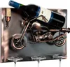 Brubaker Porte-bouteilles de vin Moto - Tableau Wall Art Voir les images du produit 3
