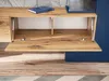 Stěna do obývacího pokoje CHAU - tmavě modrá / dub Náhled obrázku produktu 9