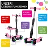 Yoleo 3-in-1 Kinder Roller Scooter mit Abnehmbarem Sitz, Produktbild-Vorschau 2