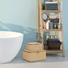 Cestino portaoggetti Relaxdays, set da 2, 2 misure, con Anteprima dell’immagine prodotto 2