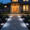 6x LED Solarleuchte, Wegeleuchte, Edelstahl, LxB 10x10 cm Produktbild-Vorschau 3