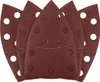 GRAPHITE Carta abrasiva velcrata delta 102x152 mm, 5 pezzi, Anteprima dell’immagine prodotto 1