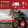 WALSER Motorrad Abdeckplane M, Abdeckplane wasserdicht, Produktbild-Vorschau 8