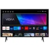 A smart TV displaying its home screen with various app icons and content recommendations. Produktbild-Vorschau