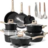 Just Perfecto JL-722: Set di pentole in granito da 21 pezzi Anteprima dell’immagine prodotto 1