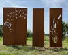 Edelrost Sichtschutz Pusteblumen-Motiv 165 cm x 50 cm Produktbild-Vorschau 6
