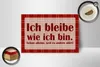 Holzschild Spruch 18x12cm Ich bleibe wie ich bin Produktbild-Vorschau 3