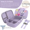 Brotdose Kinder mit Fächern, BPA frei, Lunchbox, Bento box, Produktbild-Vorschau 5
