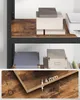 Close-up of a shelf with storage boxes and a printer. A magnified view of the shelf material shows its thickness. Náhled obrázku produktu